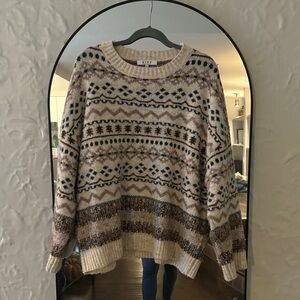 Women's Grey Bandit Sweater